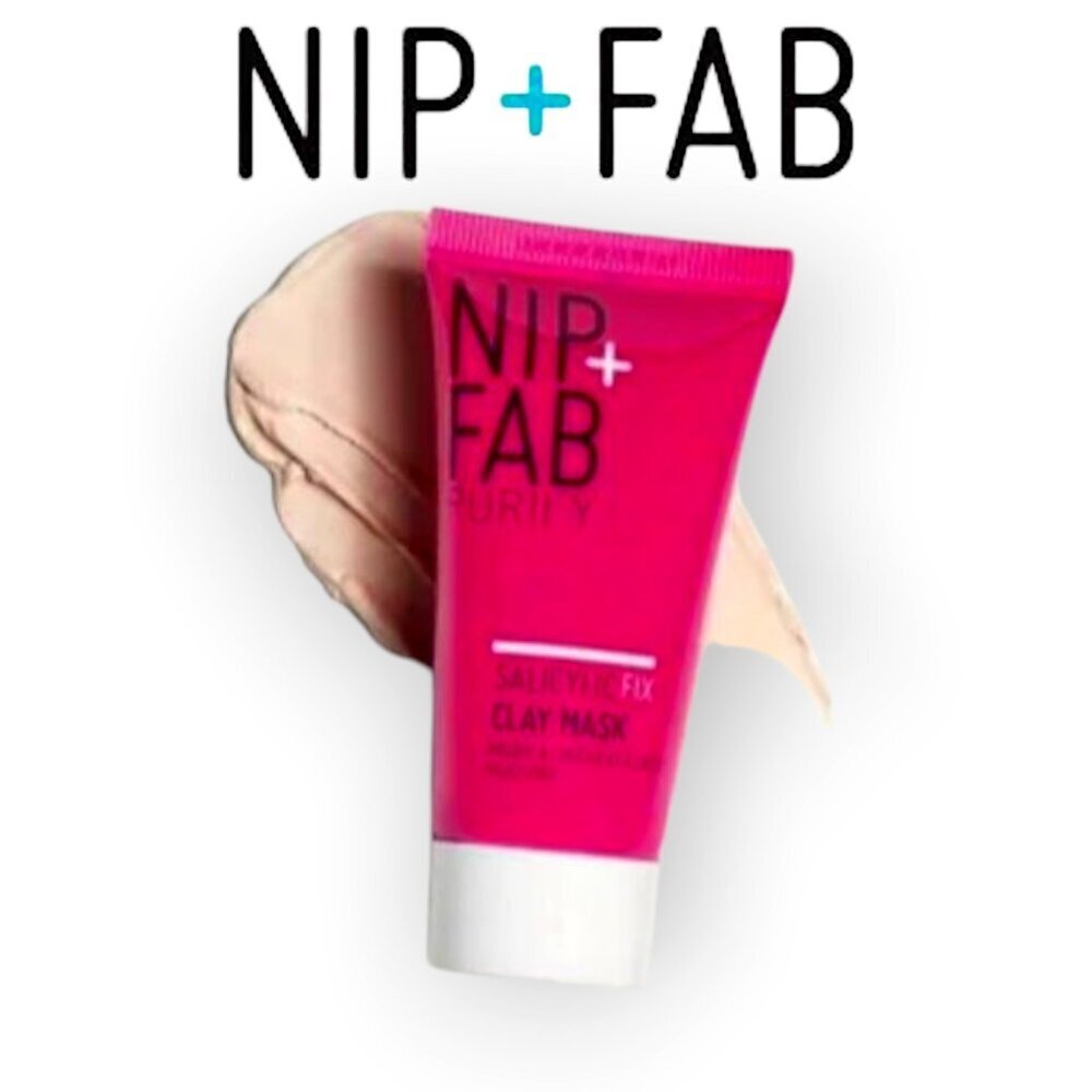NIP + FAB Salicylic Fix Clay Mask 20mL Travel Size New With Tags Skincare